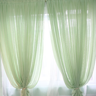 Sheer Curtain Notting Hill Luxury Sage Green Sheer Curtain 6